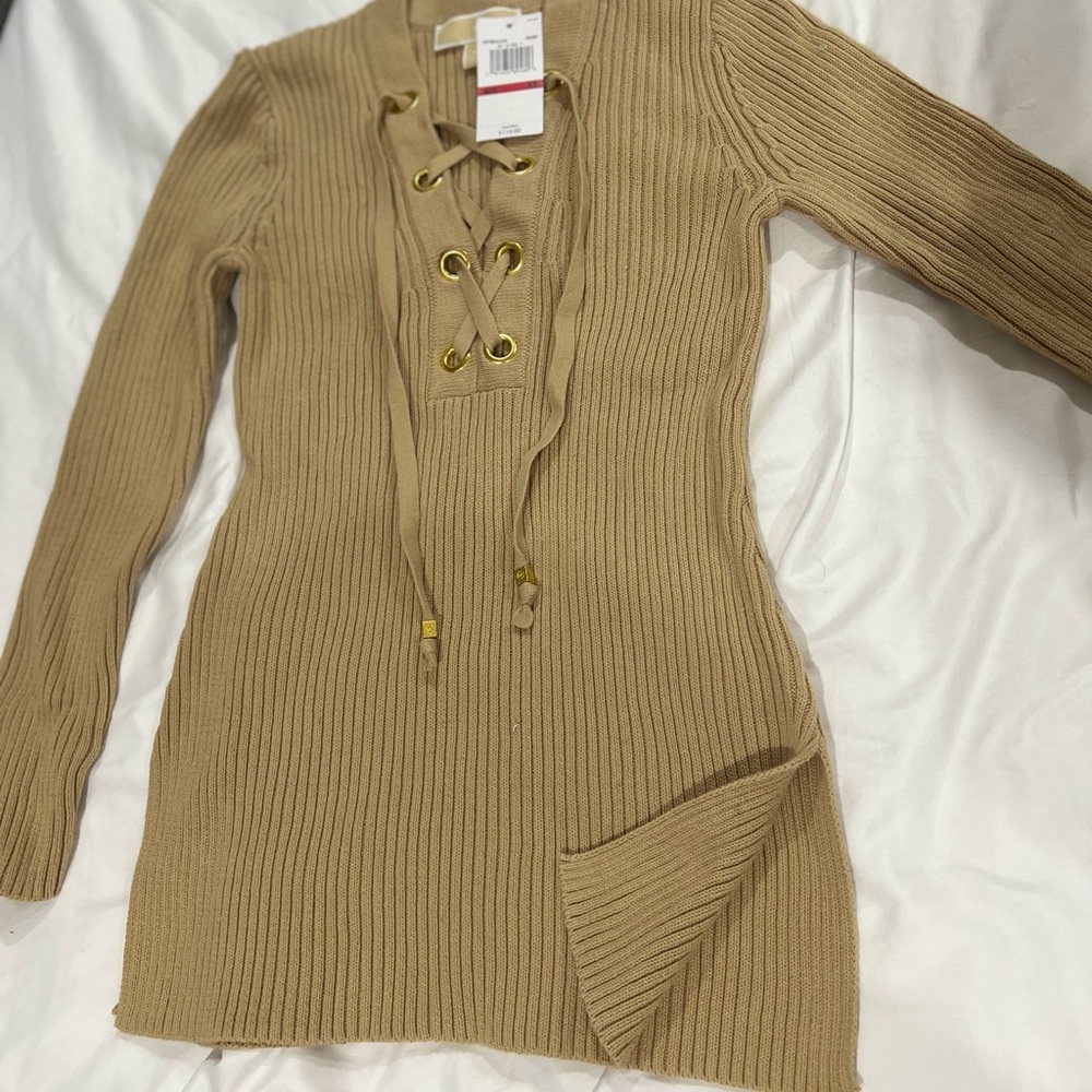 Micheal Kors khaki sweater